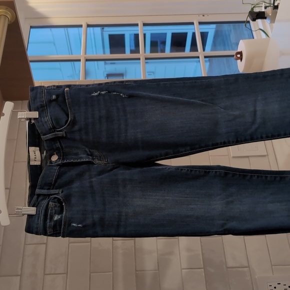 Frame Le Garcon Straight Leg Jeans, Lupine Grind - Picture 4 of 7